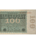 1923 Germany 100 Million Mark Banknote