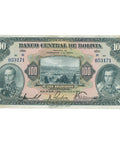 1928 Bolivia 100 Bolivianos Banknote
