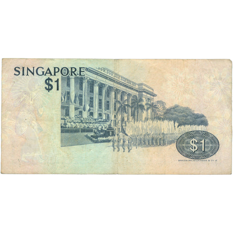1976 Singapore 1 Dollar Banknote