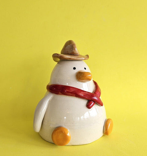 Blanche on the Ranch - Cowgirl Duck