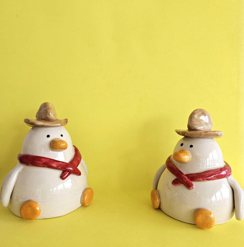 Blanche on the Ranch - Cowgirl Duck