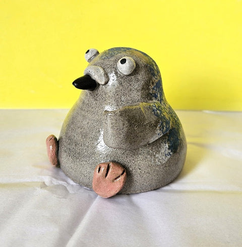 Pigeon with Sign (Made to Order)