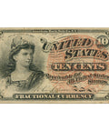 1863 United States 10 Cents Fractional Currency