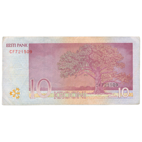 2006 Estonia 10 Krooni Banknote