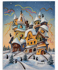 Grinchenko Nataly - Winter adventures in cats town (100 hand painted artwork!)