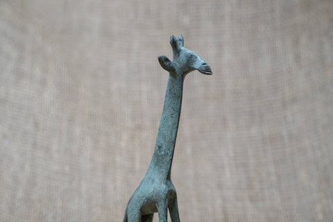 Bronzene Giraffe - Chad 20cm.1