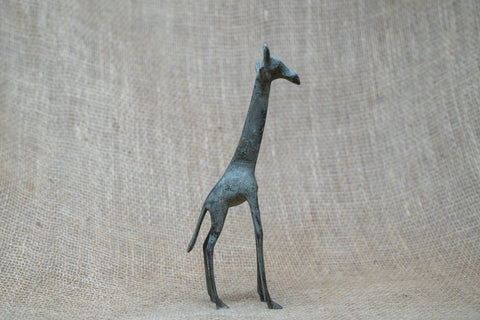 Bronzene Giraffe - Chad 20cm.2