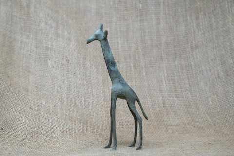Bronzene Giraffe - Chad 20cm.2