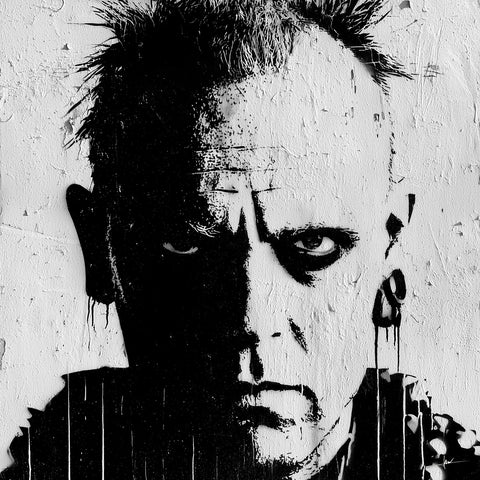 David Law (1967) - Keith Flint -The Prodigy (Stencil)