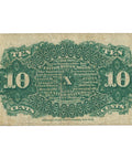 1863 United States 10 Cents Fractional Currency