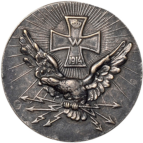 1914–1915 German Ottoman Austro-Hungarian Alliance Medal 