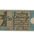 1921 Germany 50 Pfennig Notgeld – Berlin