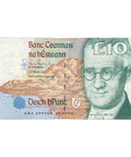 1993 Ireland 10 Pounds Banknote