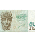 1993 Ireland 10 Pounds Banknote