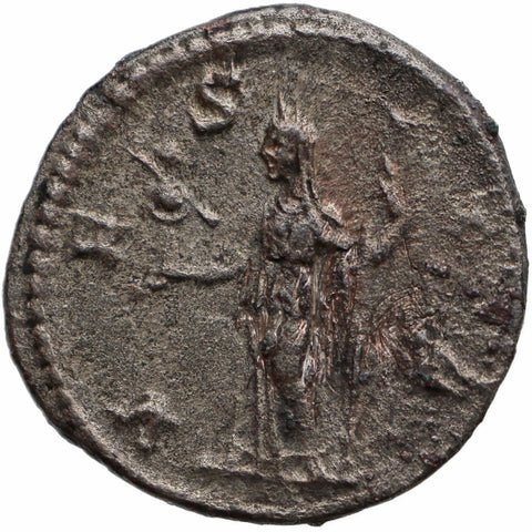 225 - 235 Roman Empire Denarius Julia Mamaea Coin Vesta