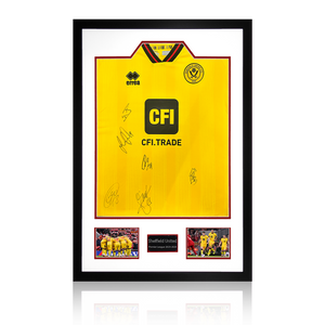 Sheffield United Squad Signed 23/24 Shirt Premium Frame