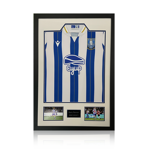 Barry Bannan Signed Sheffield Wednesday 23/24 Shirt Premium Frame