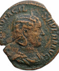 244 - 249 Roman Empire Sestertius Otacilia Severa, Augusta Coin Pudicitia