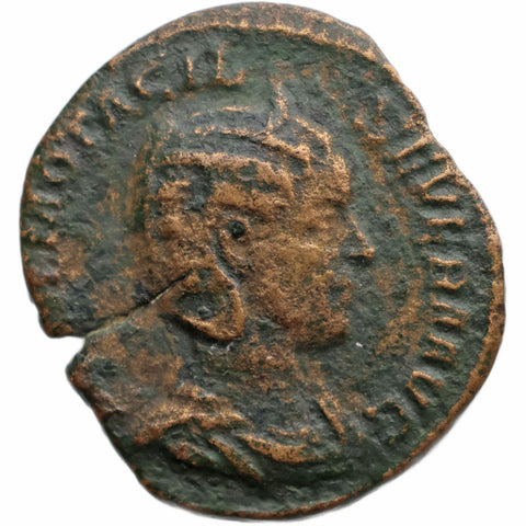 244 - 249 Roman Empire Sestertius Otacilia Severa, Augusta Coin Pudicitia