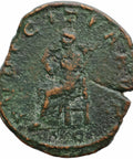 244 - 249 Roman Empire Sestertius Otacilia Severa, Augusta Coin Pudicitia