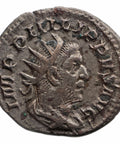 244–249 Roman Empire Antoninianus Philip the Arab Coin (Four standards)
