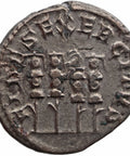 244–249 Roman Empire Antoninianus Philip the Arab Coin (Four standards)