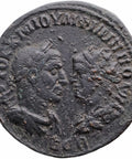 247 - 249 AD Roman Provincial Seleucia and Pieria Æ Octassarion Philip I Philip II