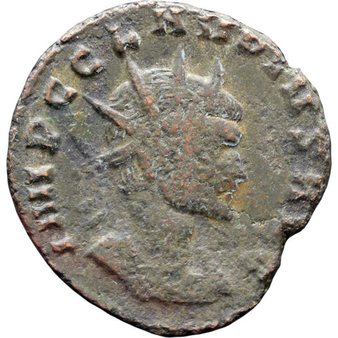268 - 270 A.D. Claudius II Gothicus Roman Empire Antoninianus Coin