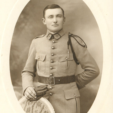 26th Infantry Regiment World War I French Soldier Photo Postcard Nancy France