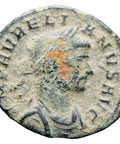 270 - 275 A.D. Roman Empire Aurelian Coin Antoninianus