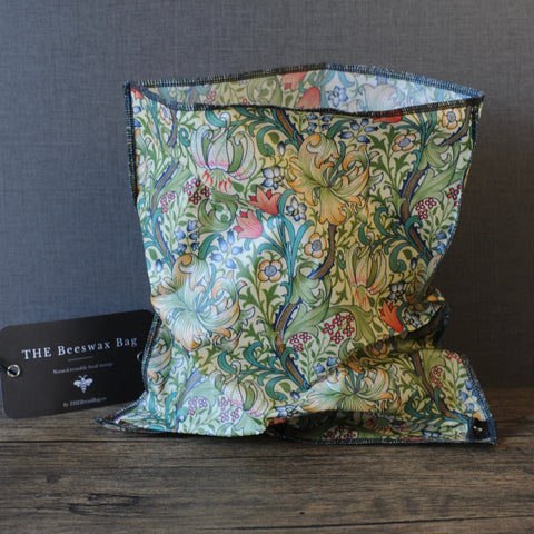 THE William Morris Beeswax Bag | Golden Lily