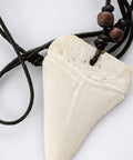 Shark Tooth Necklace with Adjustable Cord Used