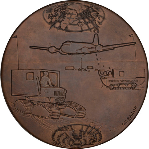 1950s Paul-Émile Victor French Polar Expeditions Medal France