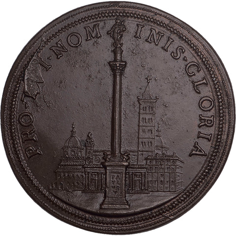 1613 Papal States Paul V Medal (19th century) Erection of the Marian Column 