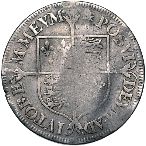 1560 - 1561 Shilling Elizabeth I England Coin Milled Issue Silver