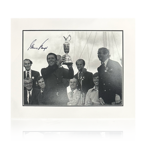 Gary Player Signed 16x12 Image Deluxe Mount