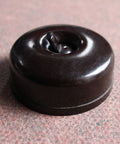 1920’s British Vintage Bakelite Dolly Light Switch Brown