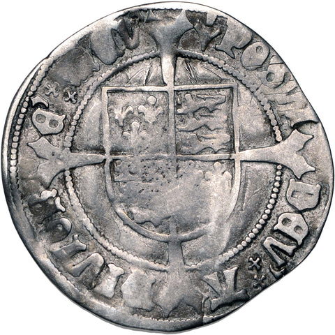 1504 - 1509 Henry VII Groat England Coin Profile issue Regular type Pheon