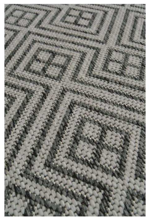 County Geo Grey Indoor/Outdoor Rug | 11344A