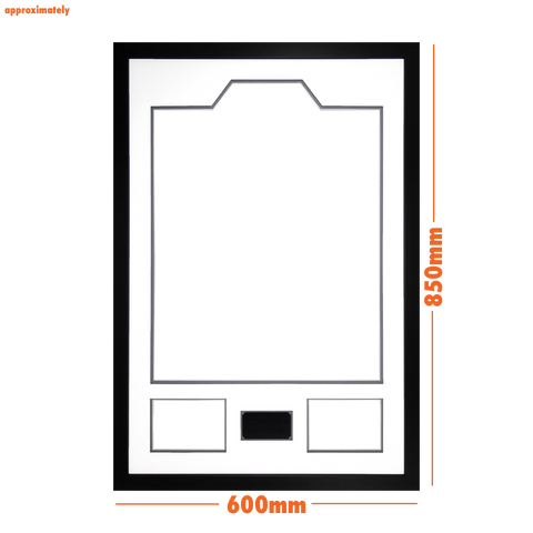 Joe Rafferty Match-Worn & Signed Rotherham United Shirt Premium Frame