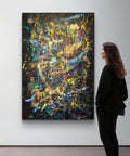 Irena Lenartowicz - Composition with Gold - XXL