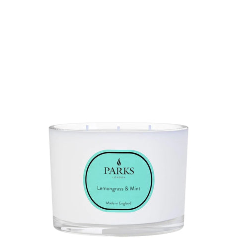 VINTAGE AROMATHERAPY LEMONGRASS & MINT 350G 3 WICK CANDLE