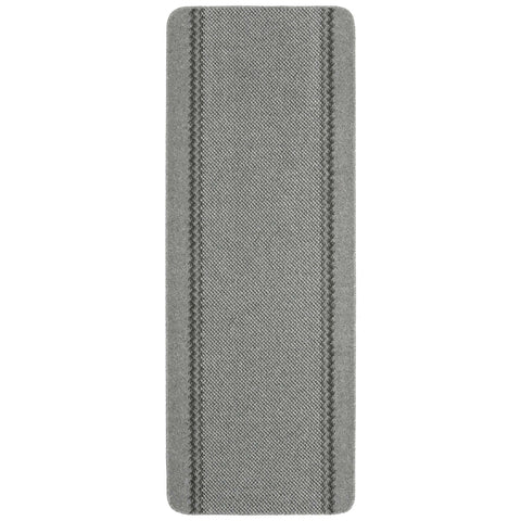 Washable Designer Bordered Grey Rug | 116G