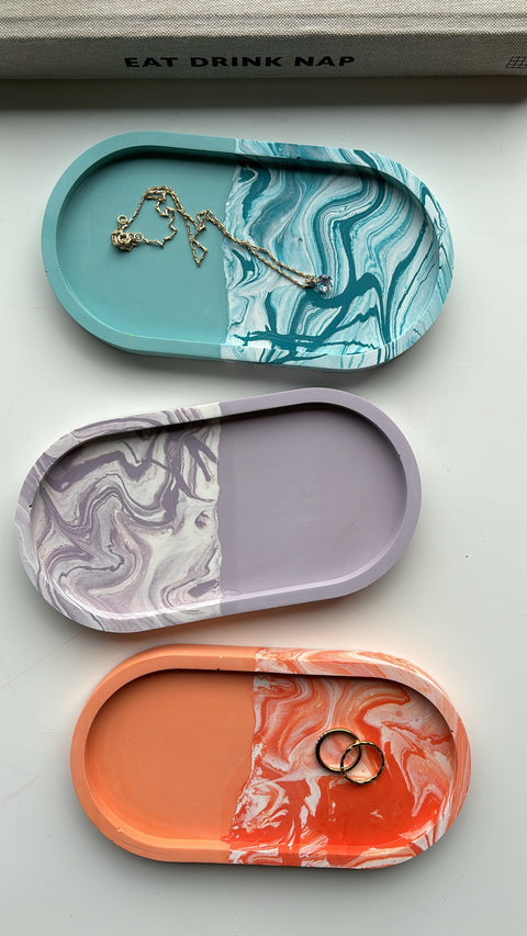 Marble Split Tray