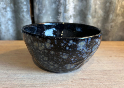 Speckled glaze hand thrown bowl