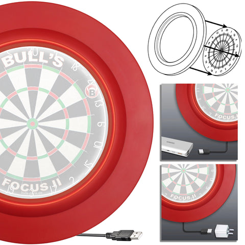 Bull's Lightning LED PU Surround