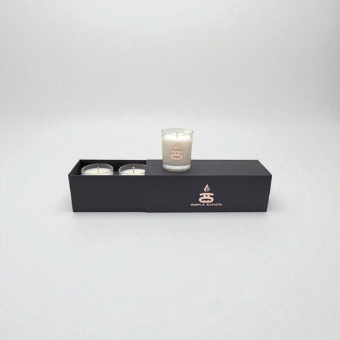 Simple Scents Mini Indulgence Trio Luxury Soy Candles 75g each
