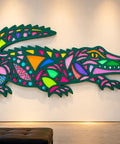 Krzysztof Gudanski - Crocodile - Animal Flow, Relief