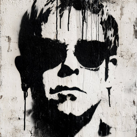 David Law (1967) - Elton John (Stencil)