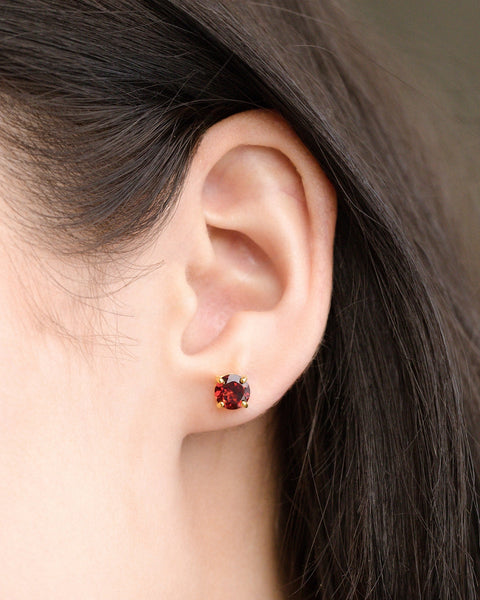 Coffret cadeau de bijoux Garnet Everyday en vermeil or 18 carats